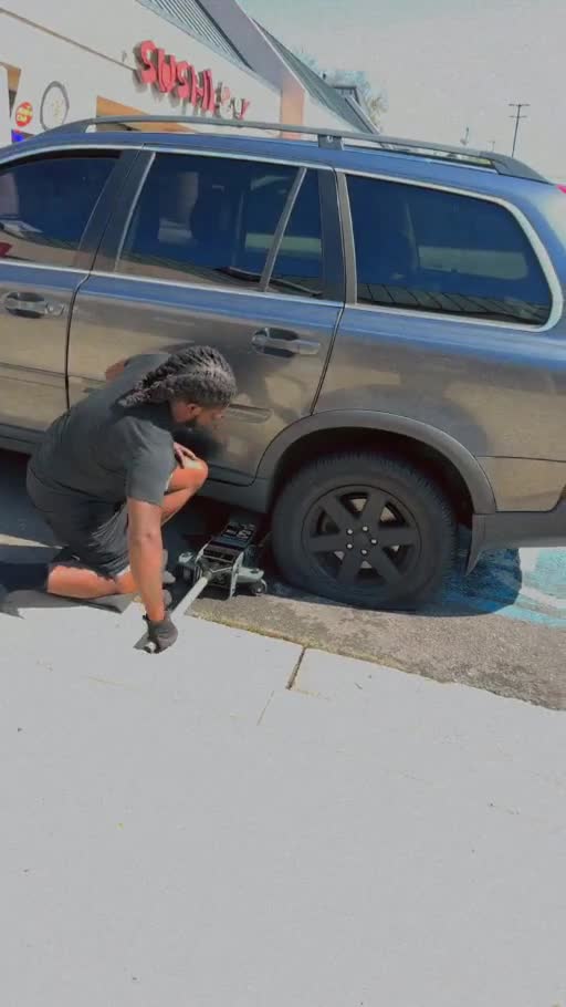 Roadside wheel service